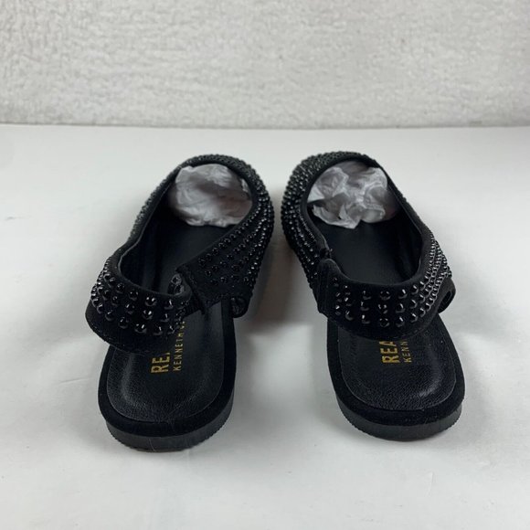 Kenneth Cole Reaction Esme Women's Slingback Flats Size 7.5 M Black NIB S0244‎ - Picture 5 of 11